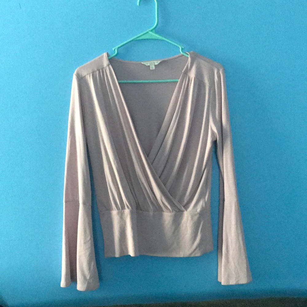Bell Sleeve Lavender Lucky Brand Shirt